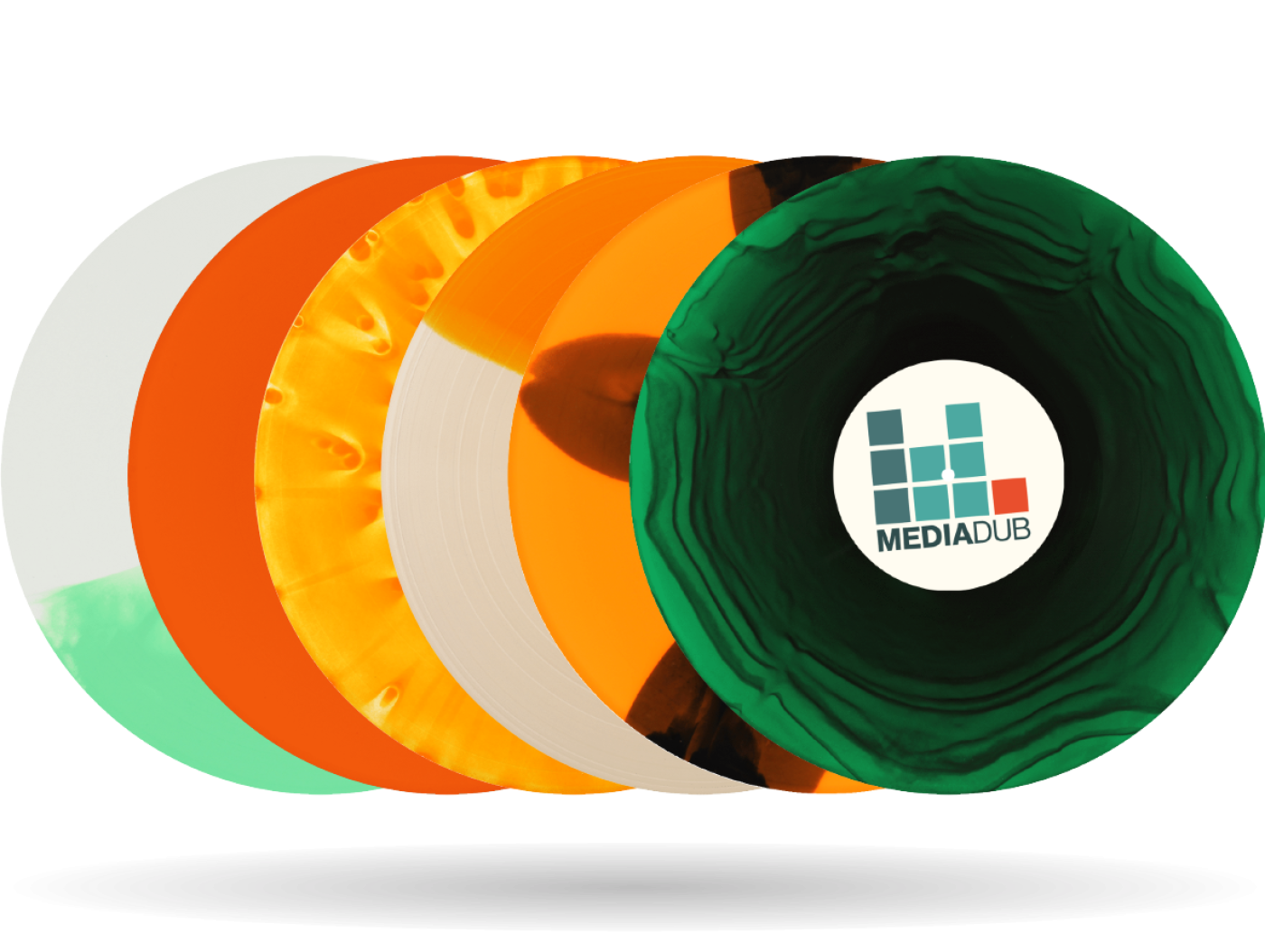 Mediadub gekleurd vinyl Mediadub gekleurd vinyl